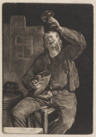 KG 06183
<br/>
Boer met roemer en pijp
<br/>
<em>Dusart, Cornelis (1660-1704)</em>